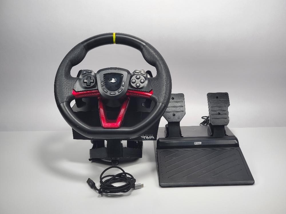 HORI Wireless Racing Wheel Apex for PS5/PS4/PC – Missing USB