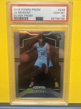 2019-20 Panini Prizm - Rookie Ja Morant #249 Silver Prizm (RC) PSA 10