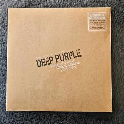 Deep Purple   Live at Hammersmith Apollo London 2002 3LP   Neu & OVP (Mint)