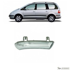 LED Blinker rechts Spiegel weiß für Skoda Superb VW Eos Golf Passat Sharan 2003>
