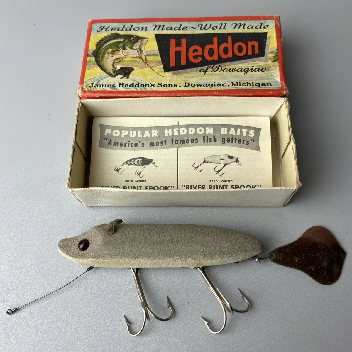 ヘドン　HEDDON ダーデブル　thindevle USA ABU Heddon Original Vintage Fishing Lures for sale | eBay