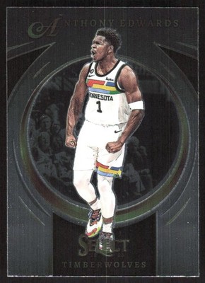 1087J 2022-23 Panini Select #3 Anthony Edwards Select Certified