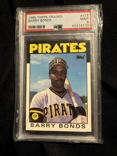 1986 Topps Traded - Barry Bonds #11T (RC)
