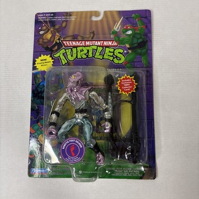 Playmates TMNT Heroes In a Half Shell Robotic Foot Soldier w/ Collector Card