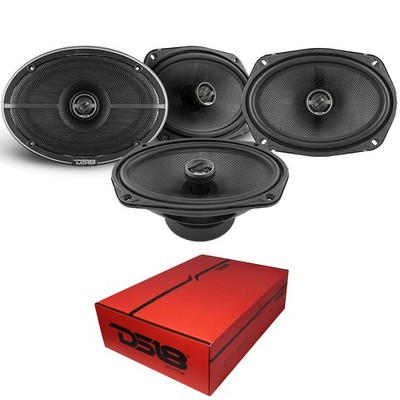 6x9 120W RMS 4 Ohm 2-Way Coaxial Speakers 2 Pairs ZXI-694 DS18