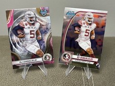2024 Bowman U Chrome/Best Florida St. Seminoles DJ Uiagalelei 2 Card Lot Charger