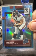 2022 Panini Donruss Optic - Rated Rookie Cade Otton #293 Aqua Prizm /299 (RC)