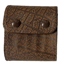 Buffalo Hide RIFLE CARTRIDGE AMMO  SHELL CARRIER CASE POUCH Holds 10 300/243/270