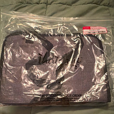 Thirty-One Get Creative Caddy Charcoal Tote Organizer Bag Logo, Double Handles