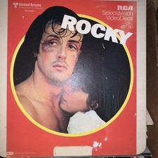 Vintage Rocky Selectavison Laser Disc United Artists