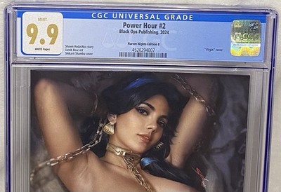 Power Hour #2 Shikarii Jasmine Harem Nights Edition B /425 CGC 9.9 Mint!
