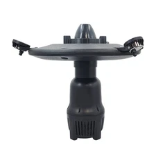 Aerating Pond Fountain, 1/2 HP, 5,000 GPH, White LED Lights, 100' Cord