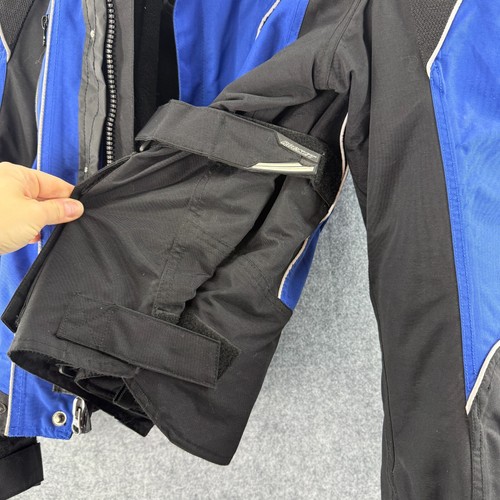 Joe Rocket Motorcycle Jacket Mens L Fleece Liner Blue Padded Protection Racing - Bild 7 von 20