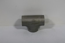 2" SCHEDULE 10S A403 WP304/304L STAINLESS STEEL BUTT WELD TEE NEW
