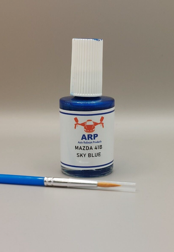 For Mazda Code 41B SKY BLUE AUTOMOTIVE Touch up Paint + Free Fine ...