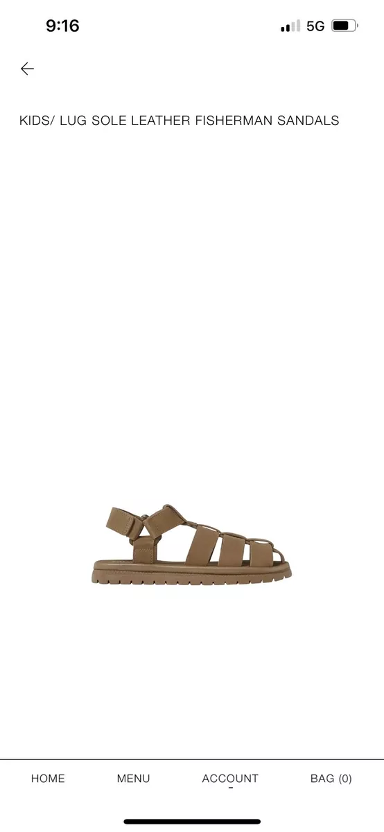 zara sandals boys