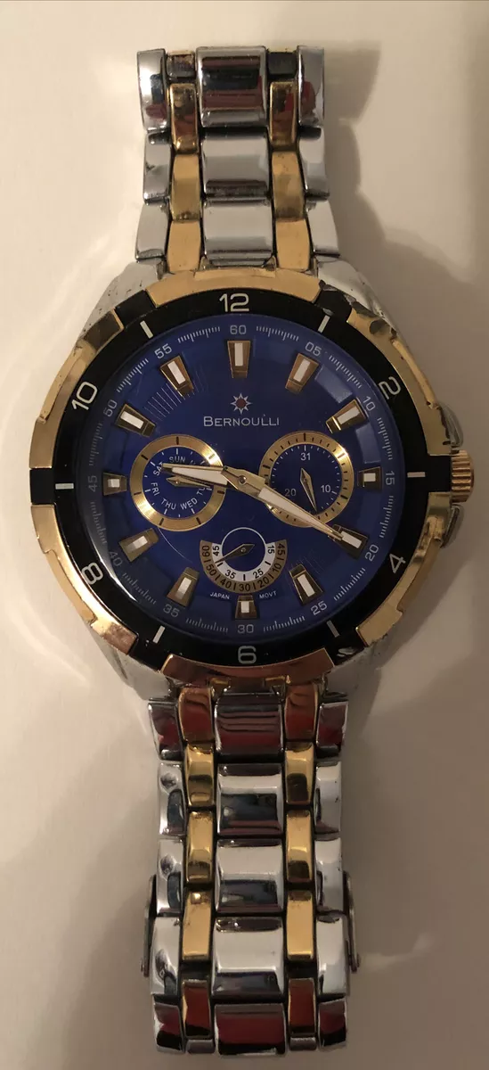 Bernoulli Ara BNL 9306 A Multi Function Quartz Men s Watch eBay