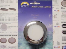 LED SURFACE LIGHT SCANDVIK 41373 WARM WHITE 12V COURTESY CABIN LIGHT BOATINMALL
