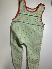 Vintage Baby Romper Costume Infant Children Soviet USSR 80s Retro Green Used