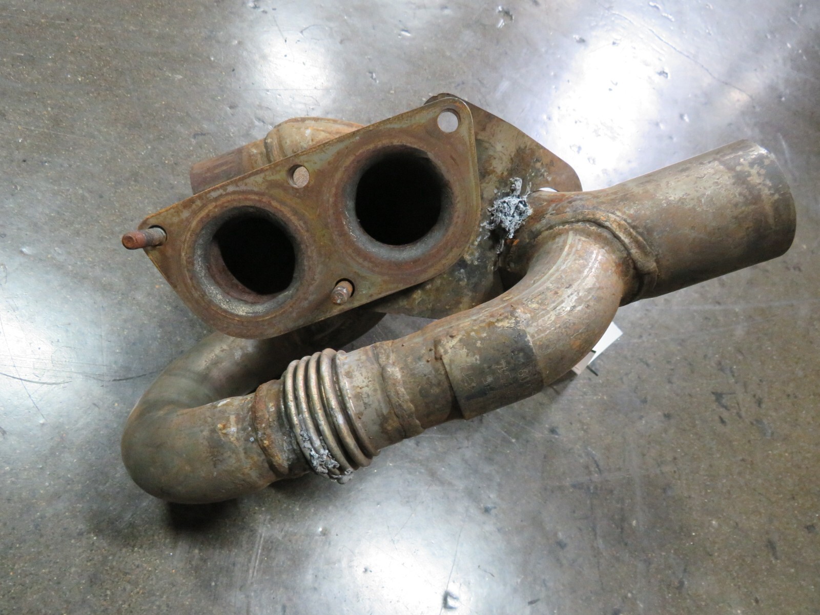 Ferrari F430 Scuderia, LH, Left, Tail Pipe, Fire Damage, Used, P/N 237819