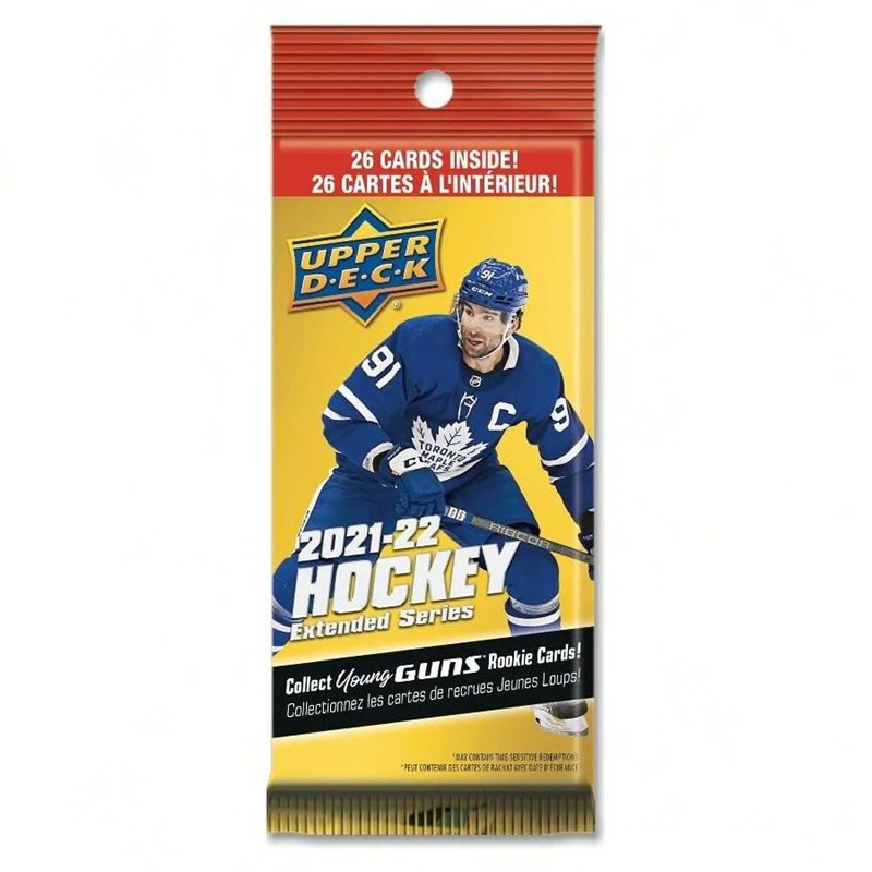 2021-22 Upper Deck Extended Series Hockey Fat Pack 26 Cards Possible Young Guns