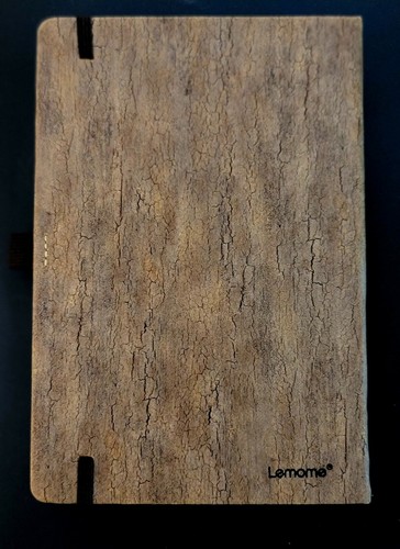 Thick Notebook- Eco-Friendly Natural Cork Hardcover Notebook with Pen loop write - Picture 2 of 2