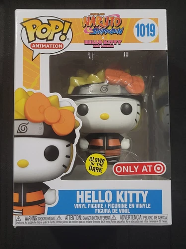 Funko Pop Naruto *Hello Kitty* GITD #1019 (Target Exclusive)
