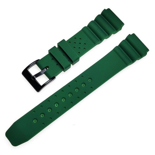 Soft Silicone Rubber Watch Strap Band 18mm 20mm 22mm for SEIKO 5 Diver TUNA - Picture 8 of 14