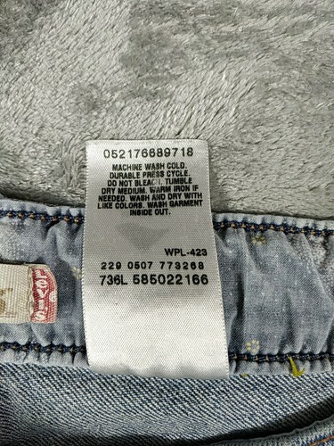 Levis 545 Jeans Damen 10M Cropped Straight Leg Low Rise Stretch Denim Vintage - Bild 4 von 13