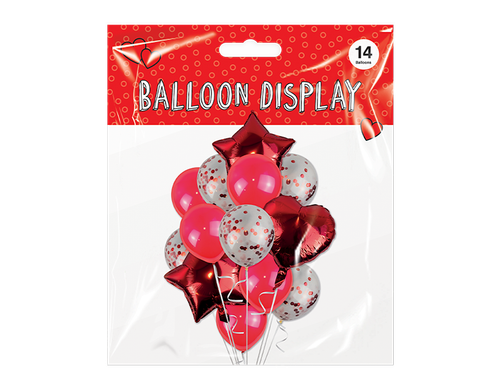 VALENTINES DAY DECORATIONS Heart Balloon Banner Garland Love You Rose Petals💗 - Picture 19 of 62