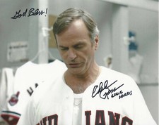 CHELCIE ROSS SIGNED AUTHENTIC 'MAJOR LEAGUE' EDDIE HARRIS 8x10 PHOTO w/COA ACTOR