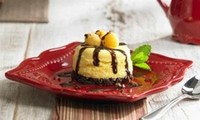 Square Dessert Plates & Serving Bowl Set