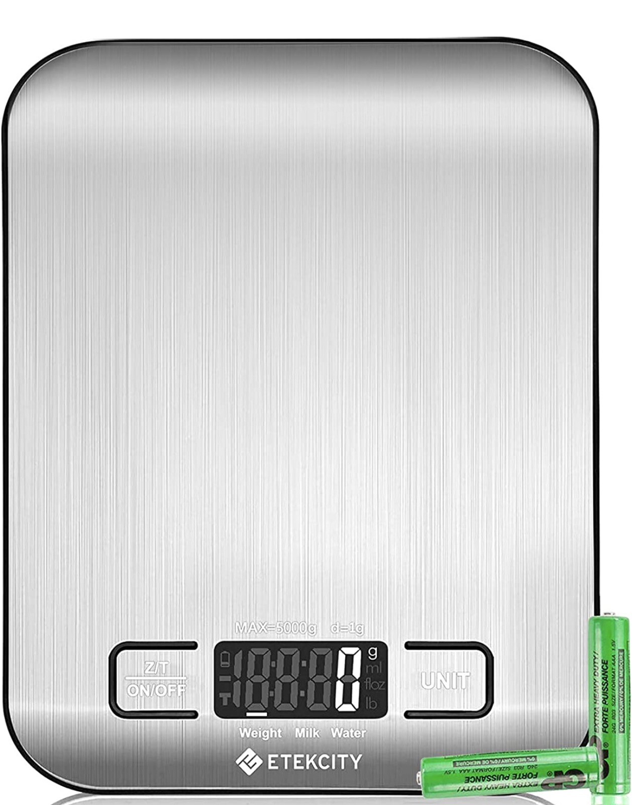 Etekcity Digital Kitchen Scale with AAA Batteries Included-image