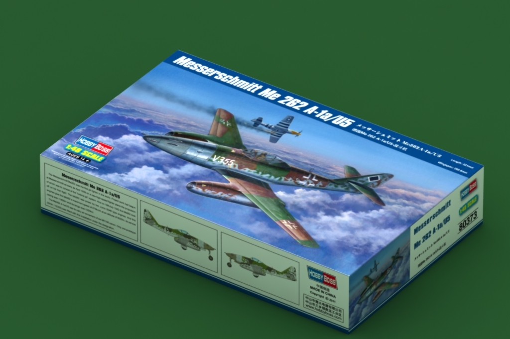 タミヤ Hobbyboss 80373 1/48 Messerschmitt Me262A-1a/U5 Model kit | eBay