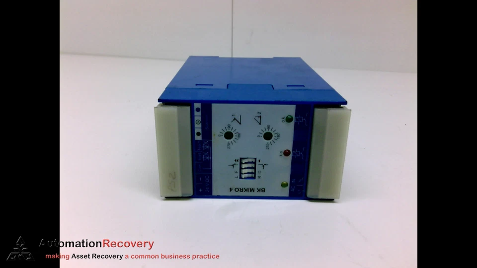 MSC BKMIKRO4 REVISION 1.07 120 VAC 50/60HZ U:230VAC I:2A U:30VDC I:2A, N #102734 - Image 3 of 4