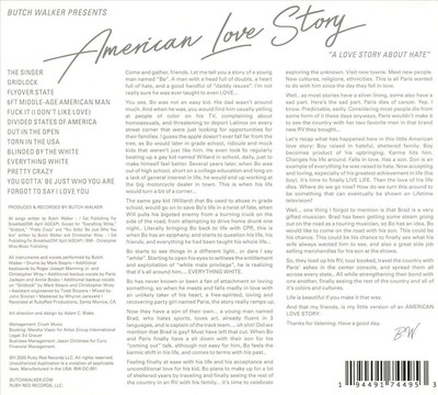 BUTCH WALKER - AMERICAN LOVE STORY NEUE CD