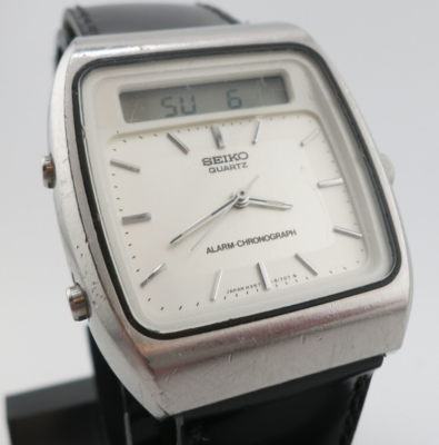 Vintage Seiko Analog + Digital Quartz Watch - H357-5170 H357-5109