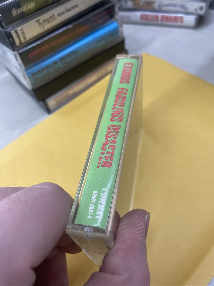 Exodus, Fabulous Disaster, Cassette, 1989 Relativety Records Foto 2 de 4