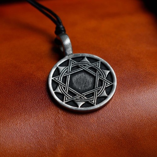 Celtic Star Of David Jewish Charm 
