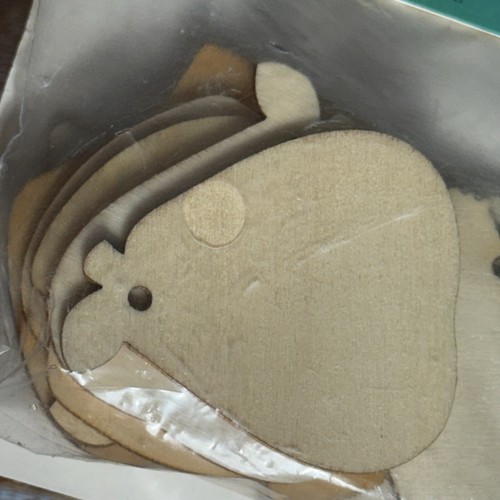 Loew Cornell Ball Transform Mason Wooden Tags Assorted FRESH FRUITS 10 Cts New - Picture 10 of 23