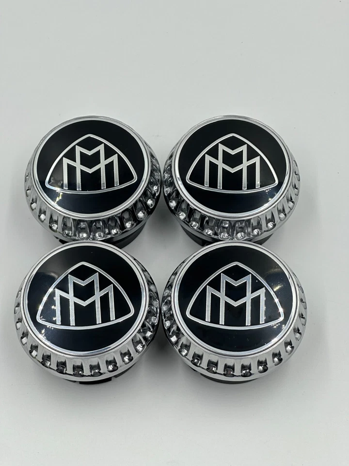 4 peças cubo central Maybach S680 S600 S580 GLS600 tampa de roda PARAFUSO 68mm/2,67 polegadas - Imagem 4 de 4