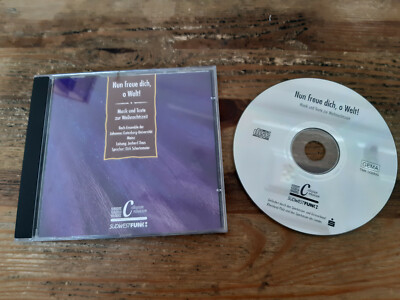 CD VA Bach Ensemble Uni Mainz - Nun freue dich, o Welt (19 Song) SÜDWESTFUNK jc