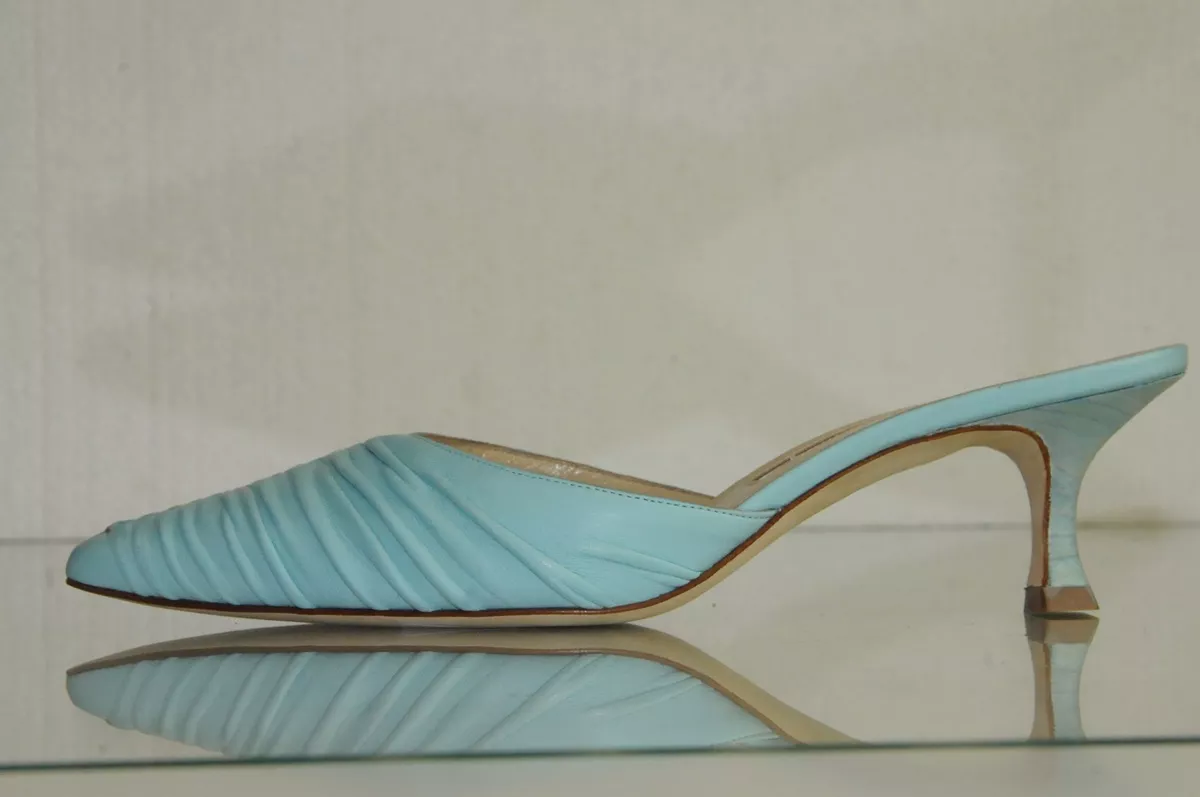 Tiffany blue shop kitten heels