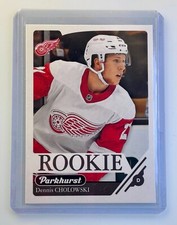 Dennis Cholowski Rookie 2018-19 Parkhurst Upper Deck Hockey NHL Card #352