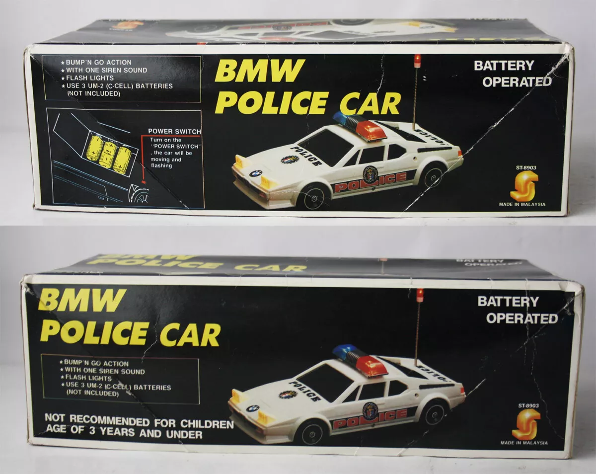 VINTAGE 80'S NISSAN FAIRLADY Z POLICE CAR B/O 1:10 MIN YIN TAIWAN NEW NOT WORK VINTAGE 80'S NISSAN FAIRLADY Z POLICE CAR B/O 1:10 MIN YIN TAIWAN NEW NOT WORK