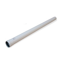 TUBO CM 100 MF Ø  60 ALLUMINIO BIANCO STABILE CALDAIA STUFA LEGNA PELLET