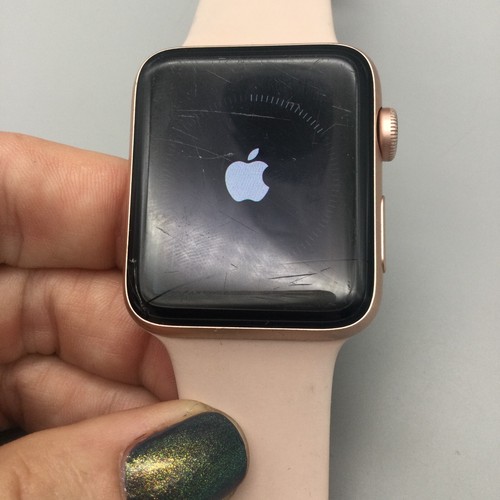 Apple Watch Series 3 Smart Watch Unisex 42mm BROKEN LOCKED FOR PARTS - Picture 7 of 15