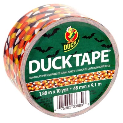 Candy Corn duct tape roll Duck Brand NIP 1.88'' x 10 yd DISCONTINUED