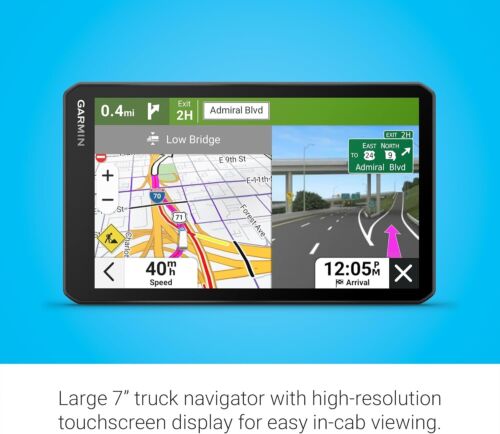 Garmin dezl OTR720 GPS Truck Navigator - 7 inch display - Picture 3 of 6