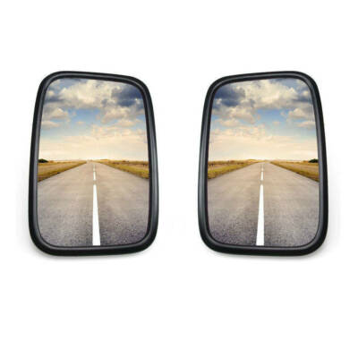 2x Universal Wing Mirror Truck Tractor Lorry Digger Plant Camper Bus 250x165 L=R